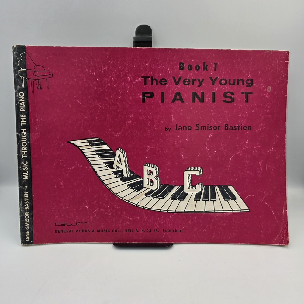 Very Young Pianist Book 1 Workbook Paperback 1970 By Jane Bastien